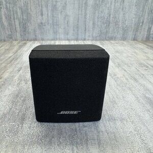 Single Black BOSE Single Cube Speakers Acoustimass Lifestyle Satellite Surround